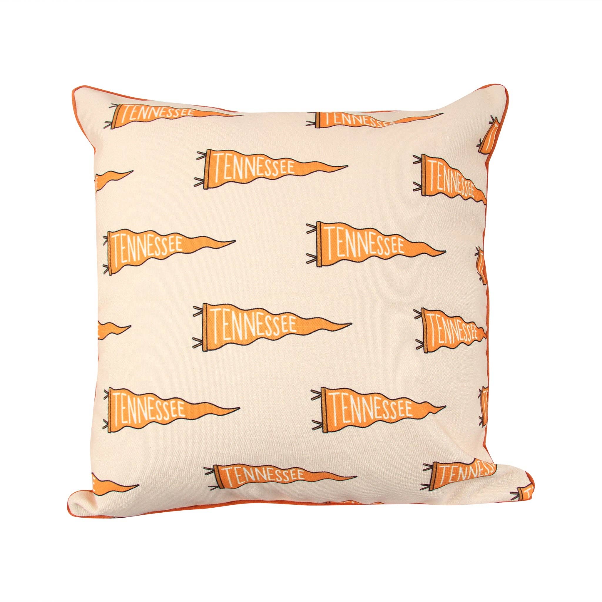 Tennessee Pennant Gingham Pillow