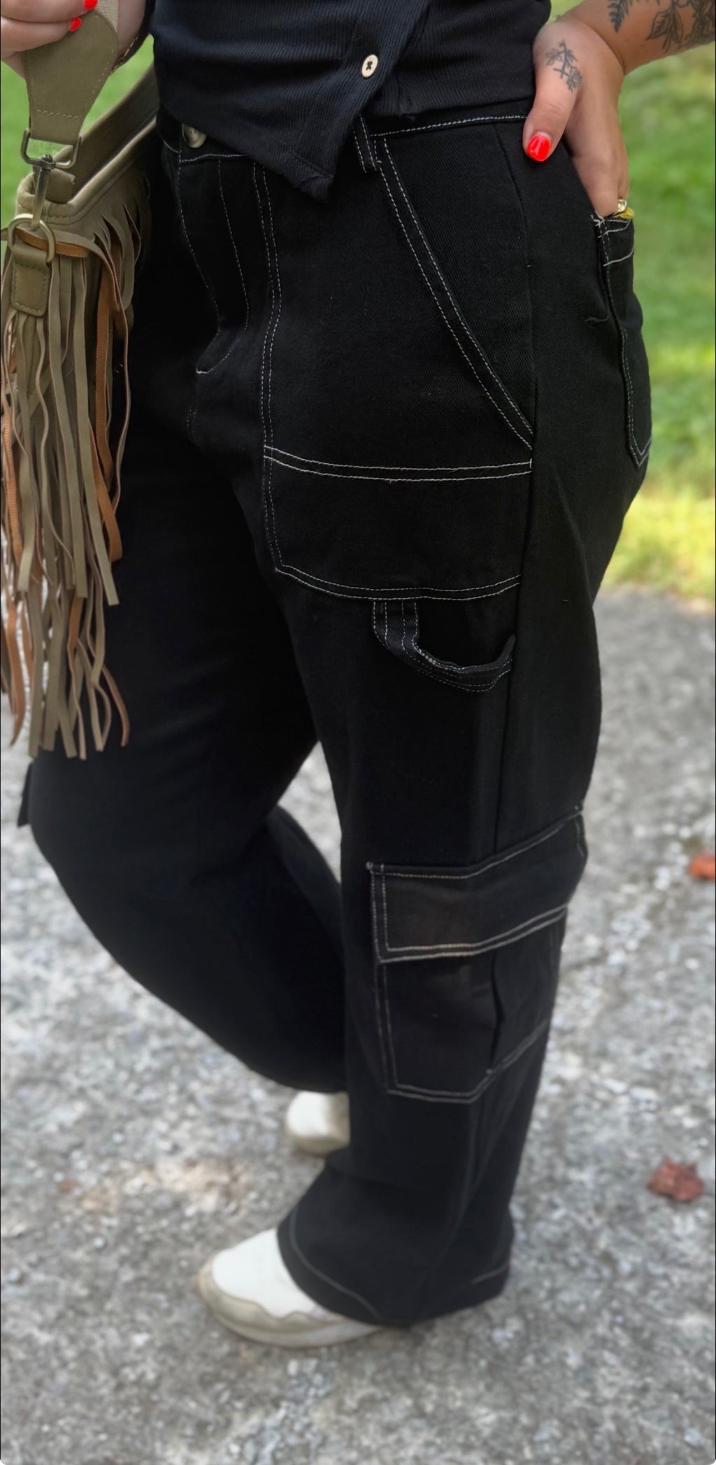 Black Baggy Jeans