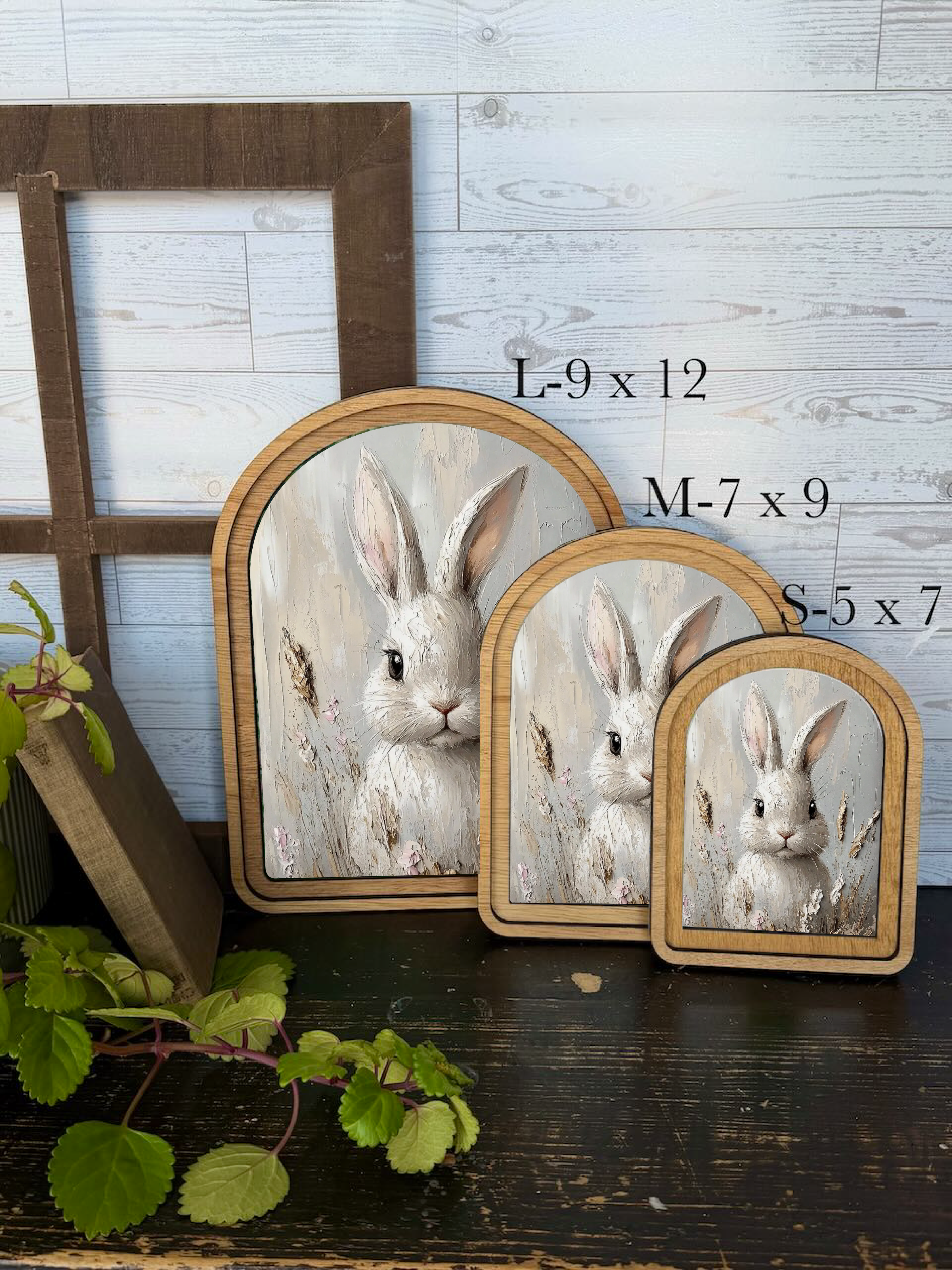 Arch Frame Pumpkin Bow Fall Halloween | Wood & Canvas