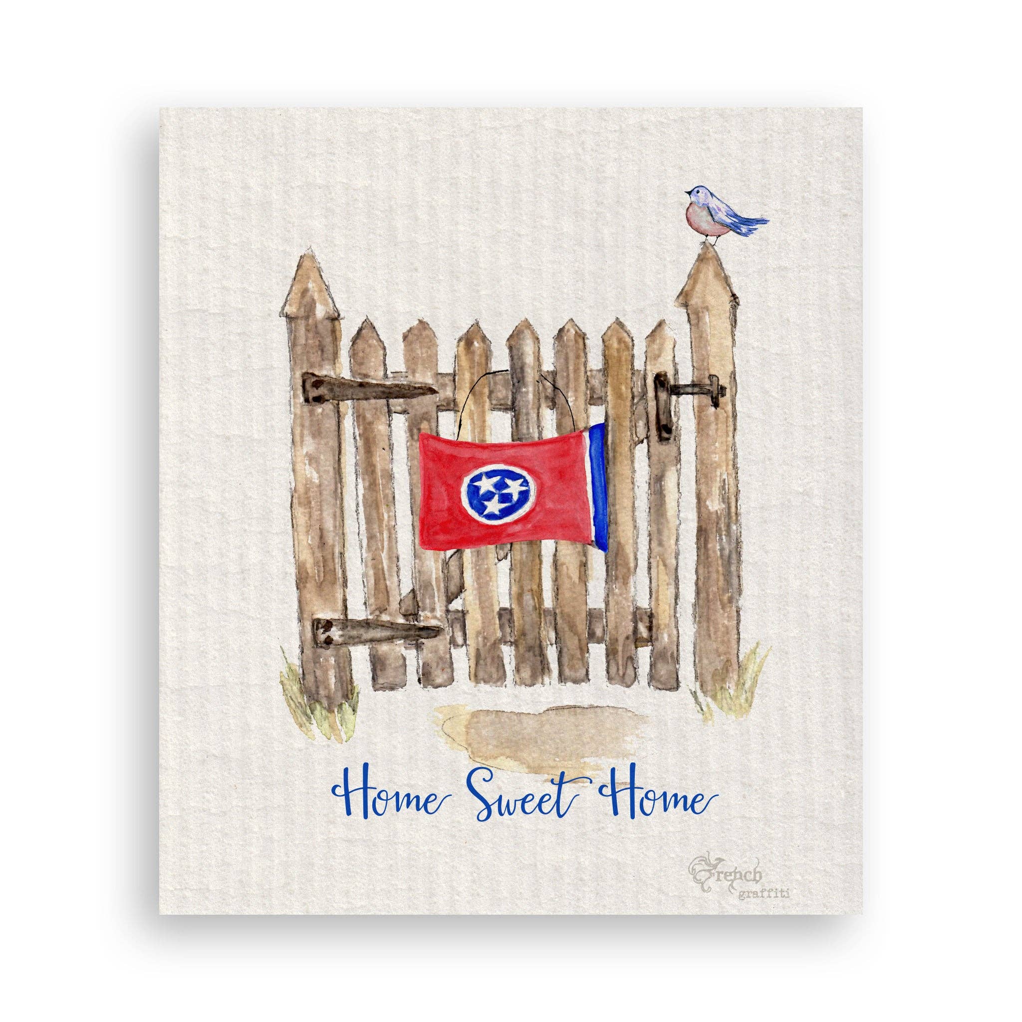Gate with Tennessee Flag