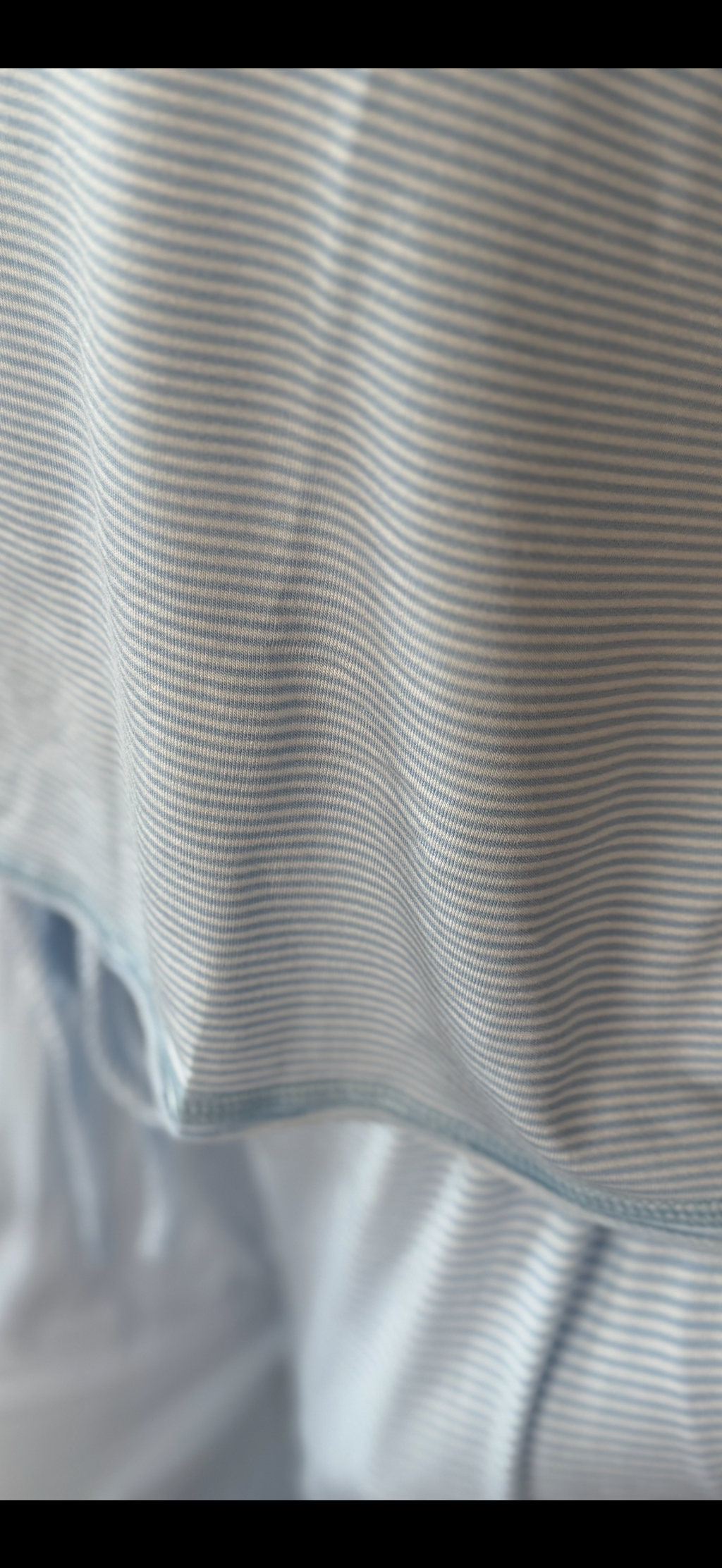 Stripped Baby Blue Set