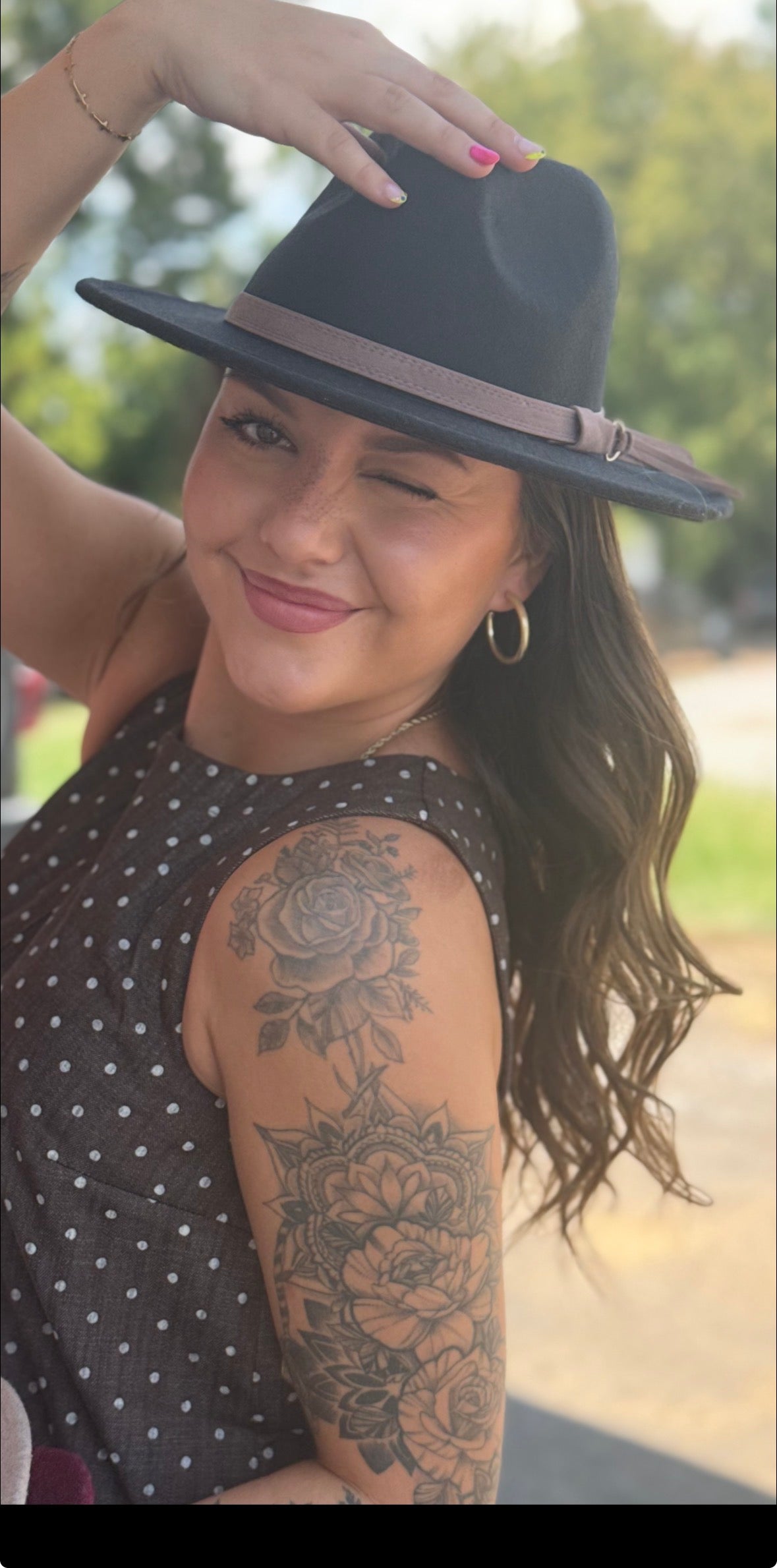 Wide Brim Fedora