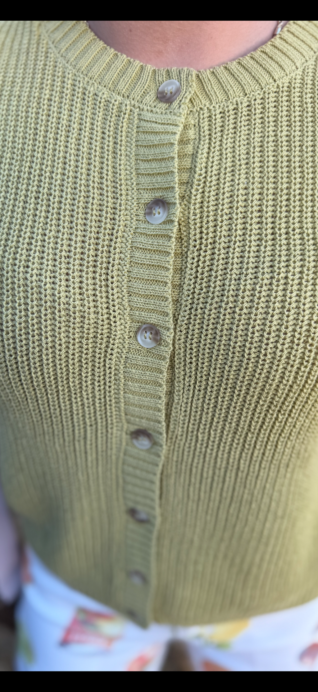 Green Sweater Vest