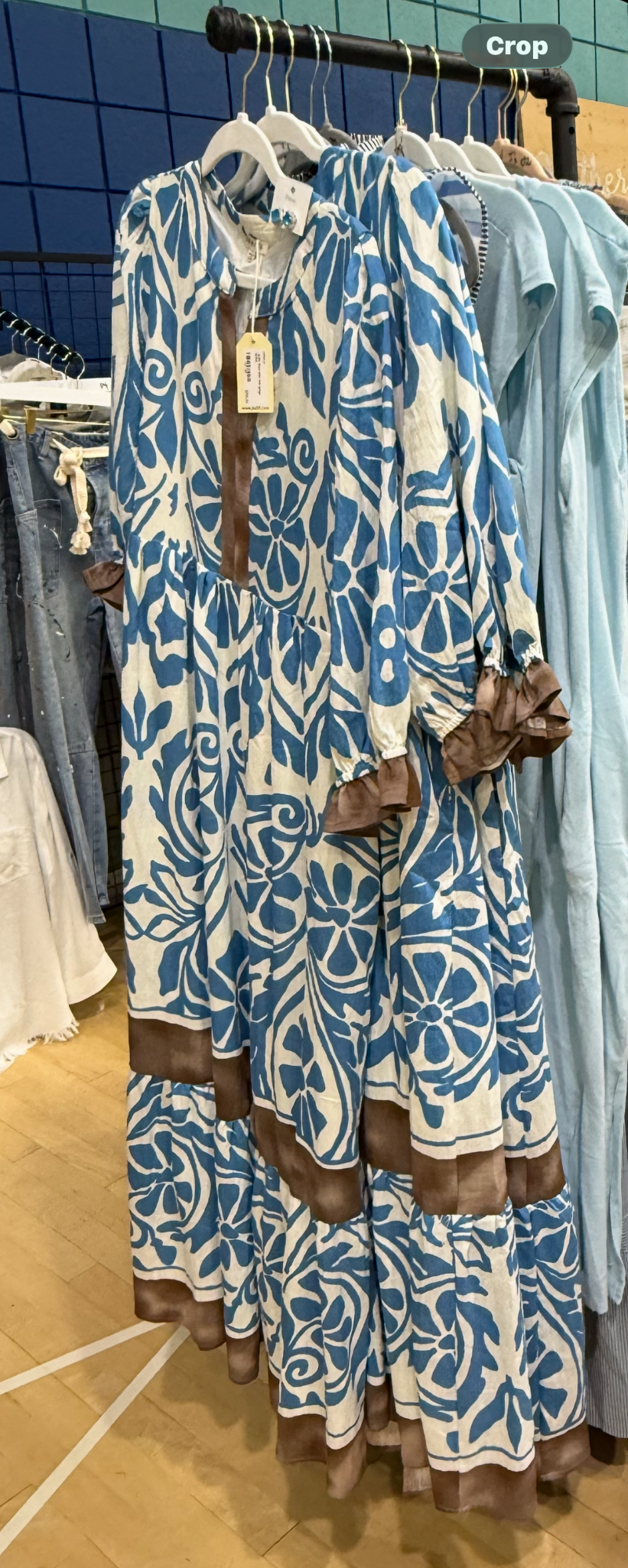 Blue Maxi Dress