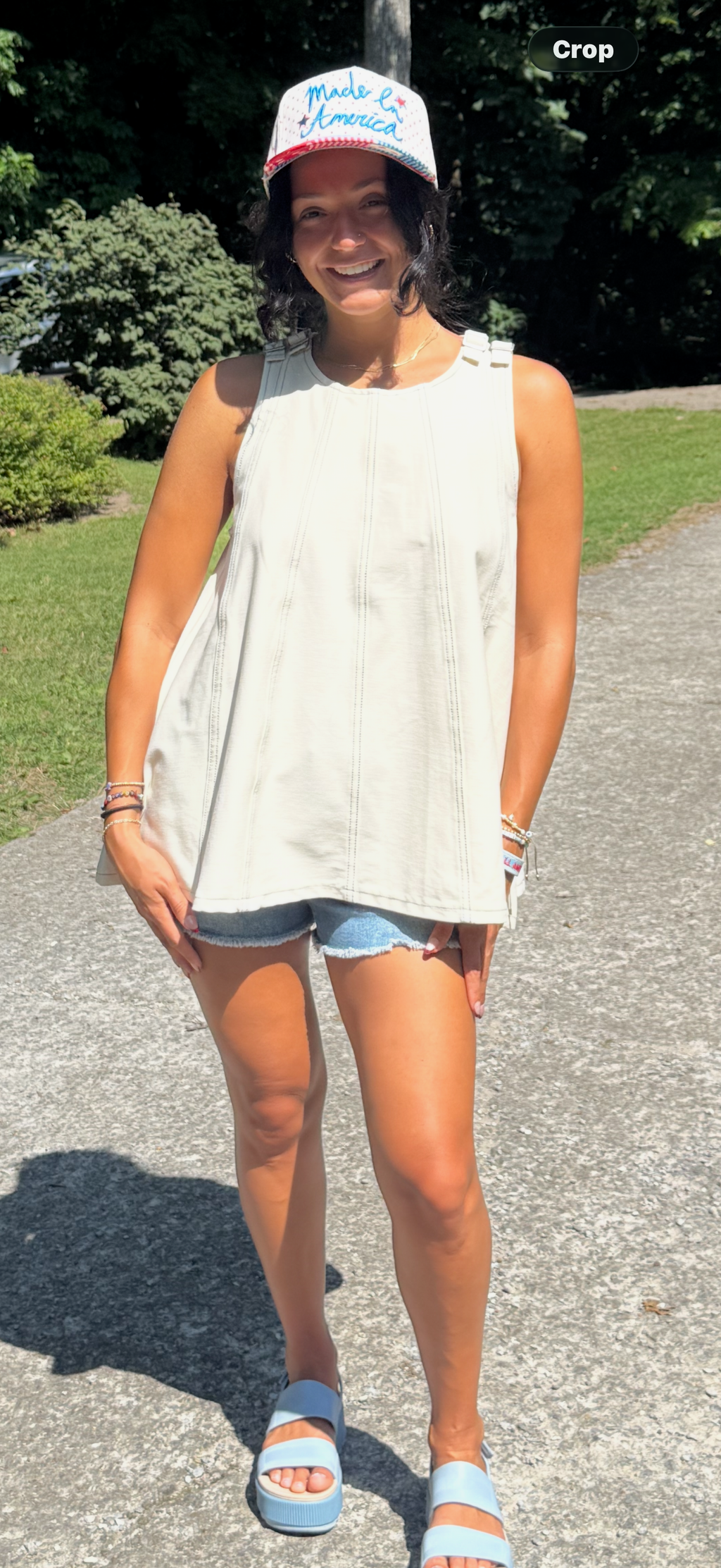 Lightweight French Terry Tank