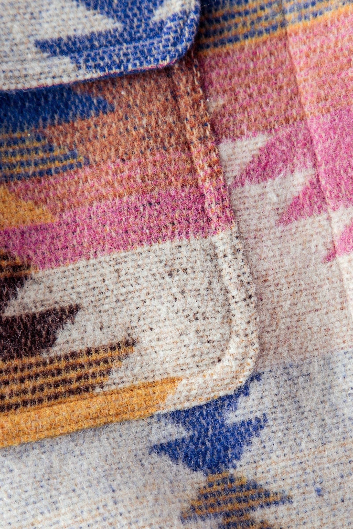 Aztec Print Jacket – Western-Inspired, Relaxed Fit