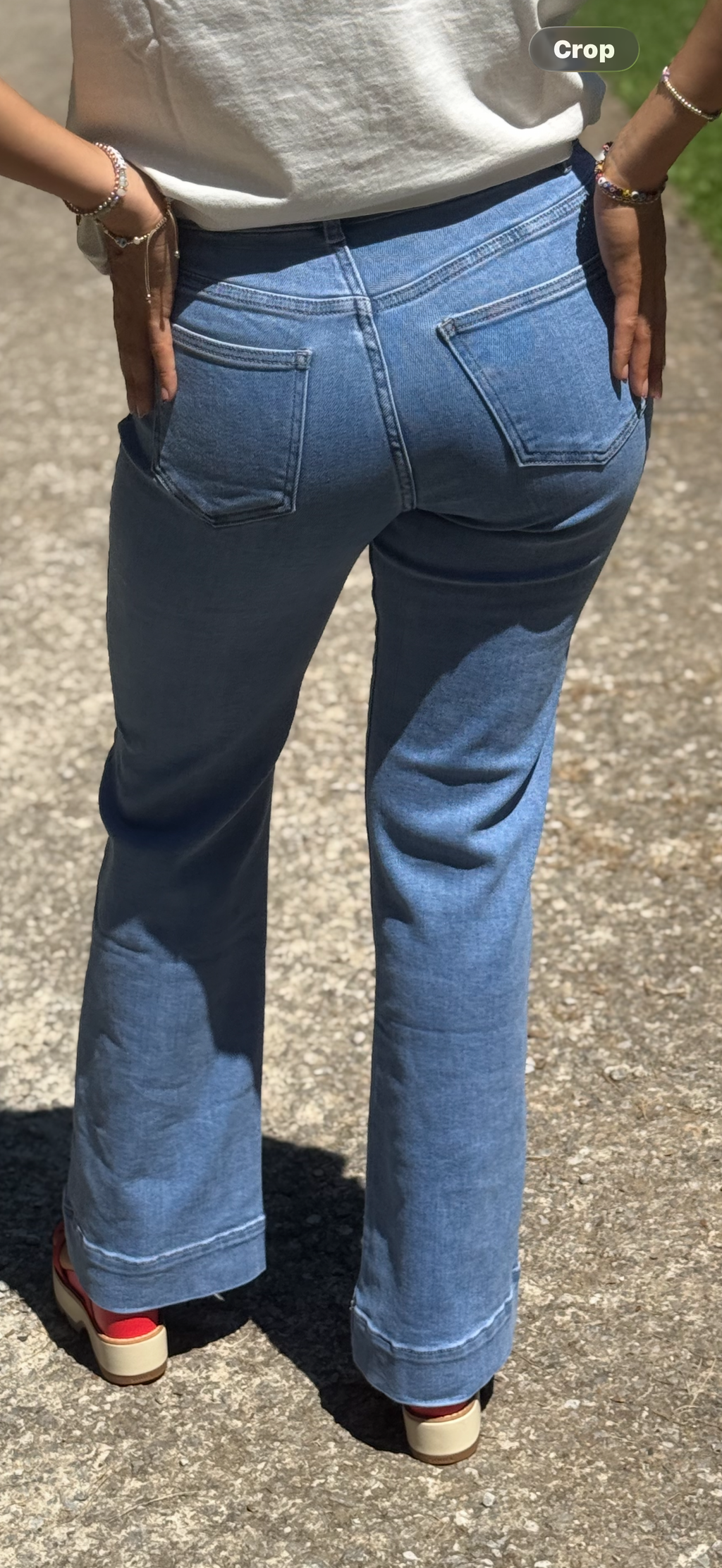 Straight Marine Style Jeans