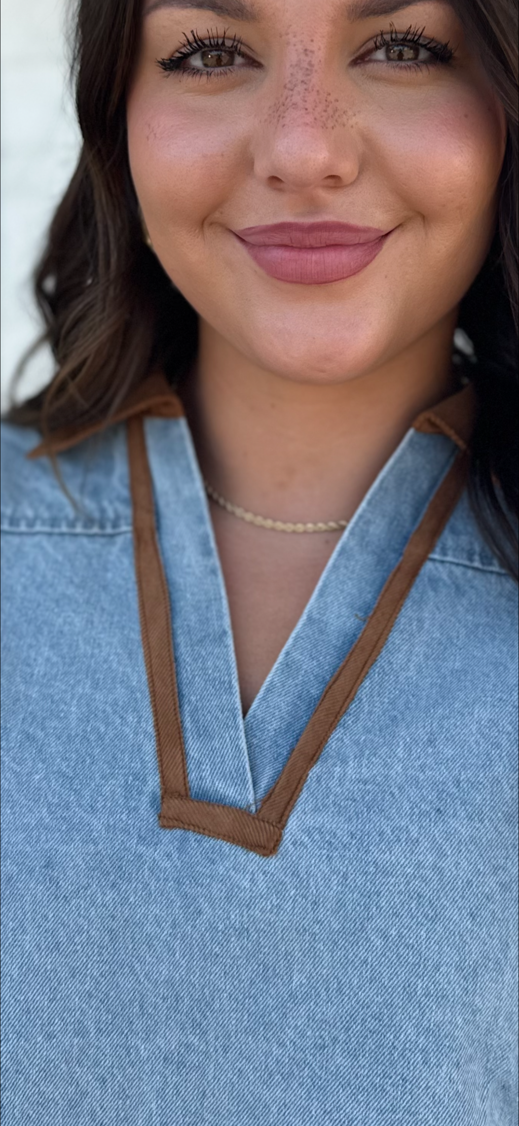 Day and Moon Denim Dress