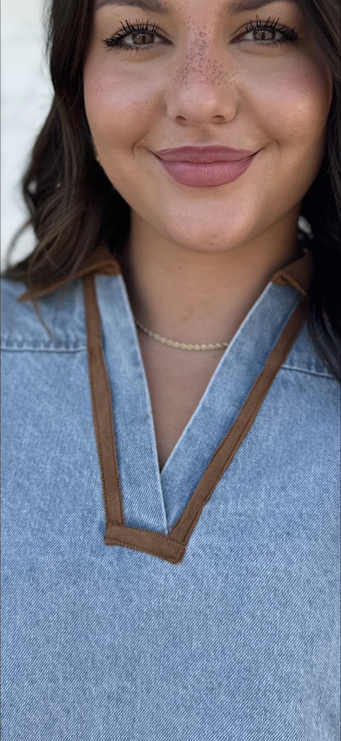 Day and Moon Denim Dress