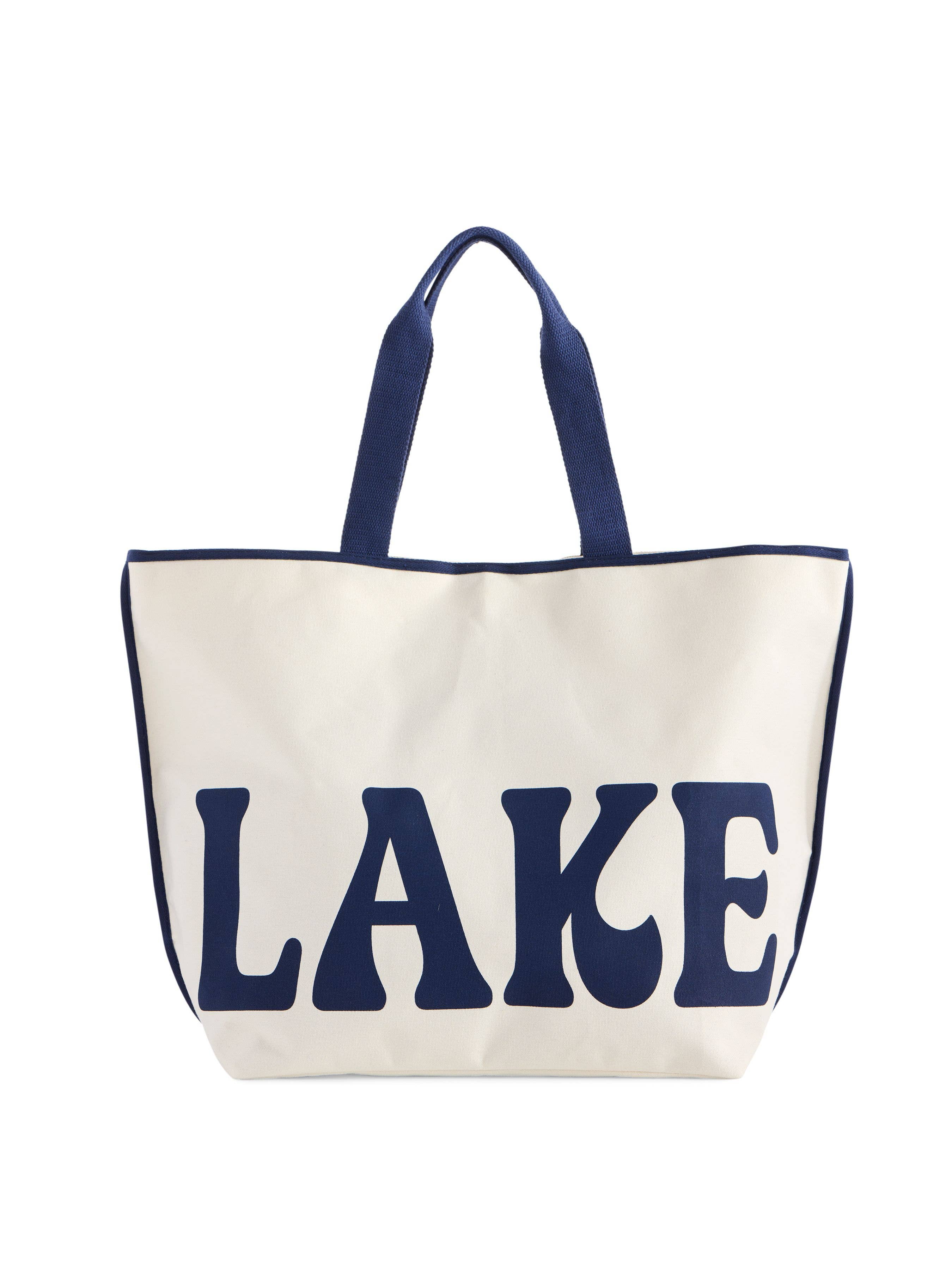 "LAKE" TOTE,IVORY