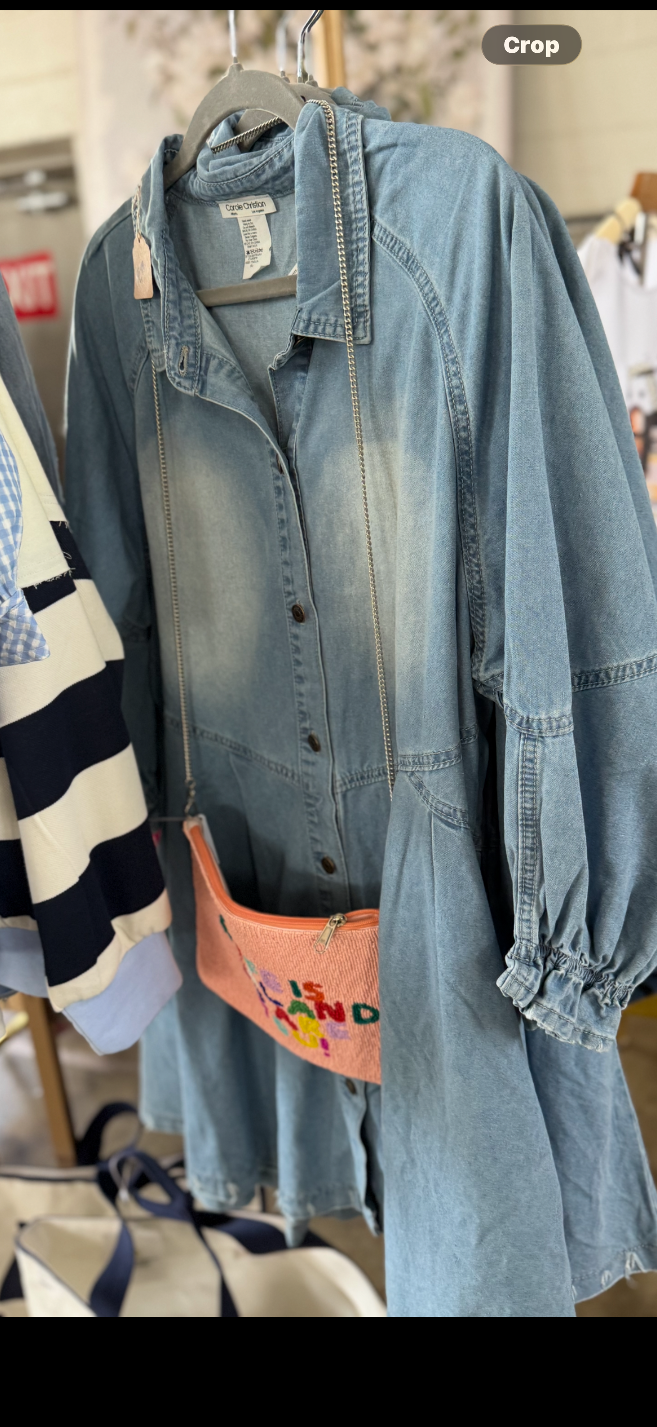 Long Sleeve Jean Dress