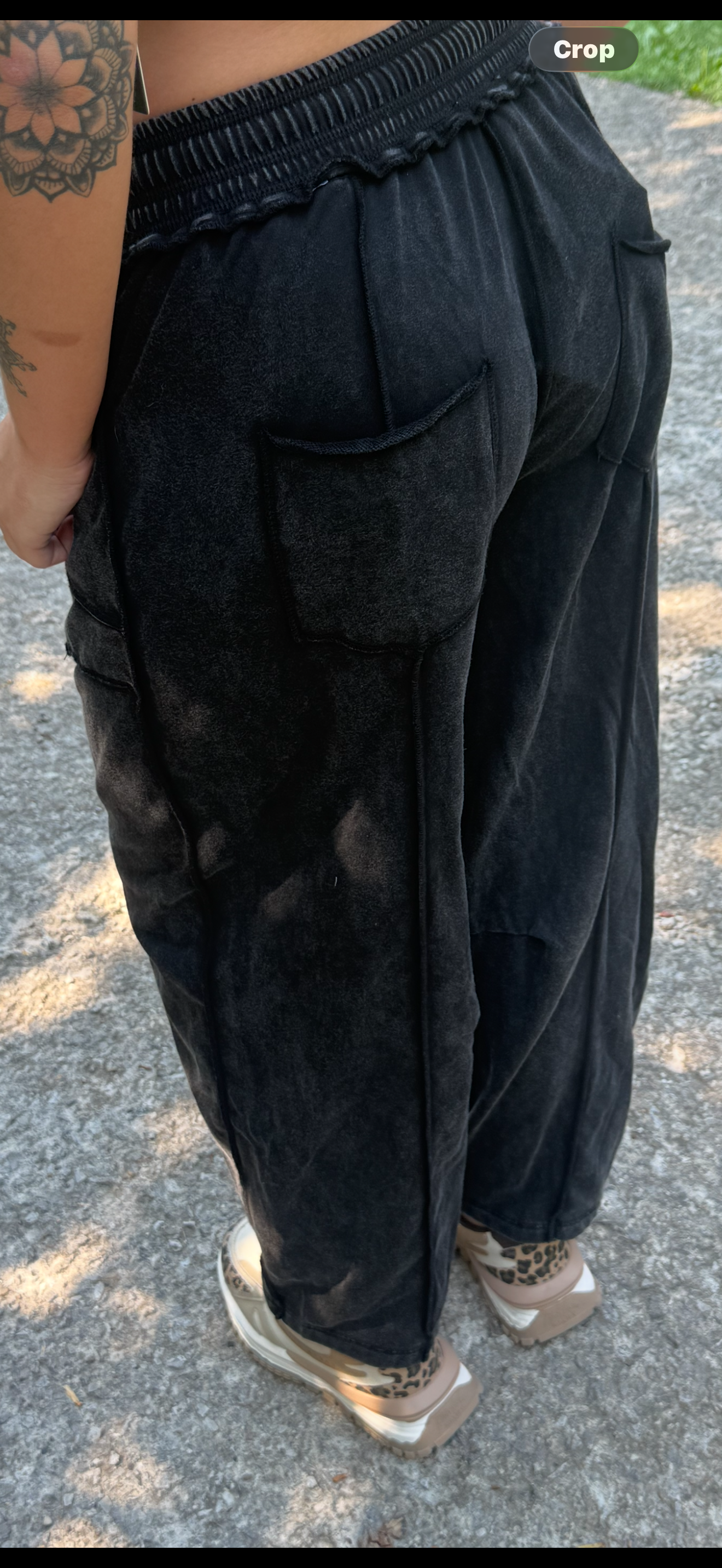Black Sweatpant joggers