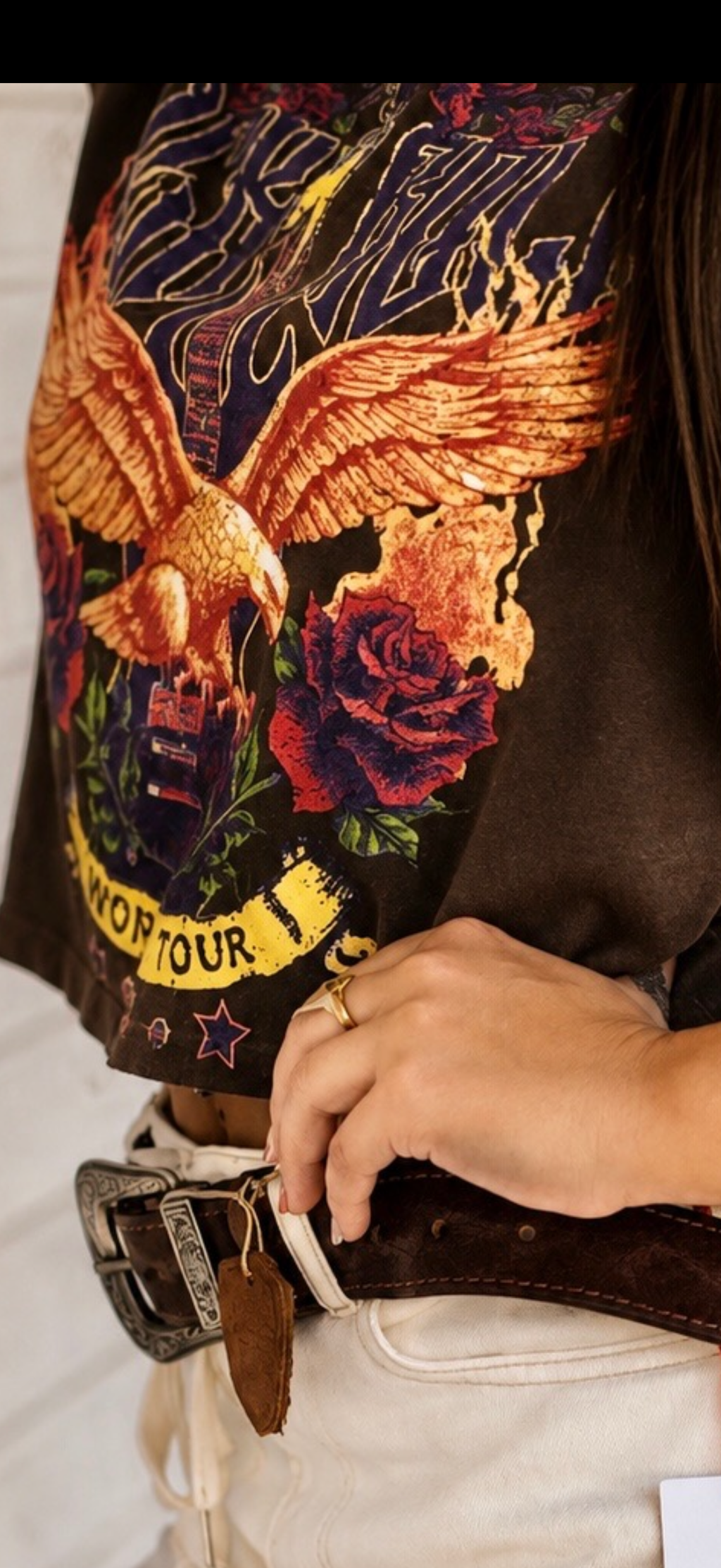 Rock and Roll Graphic Crop