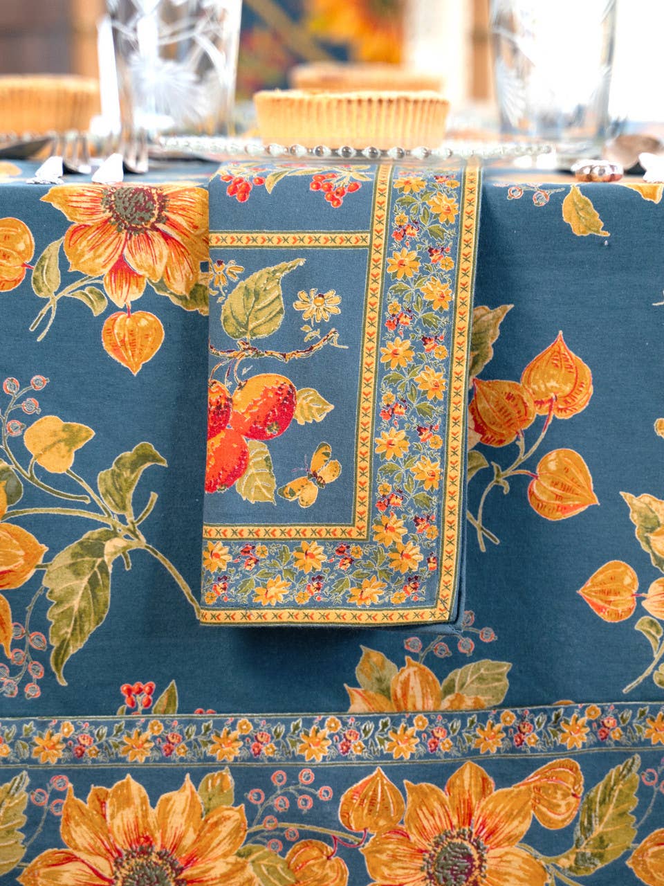 Prairie Napkin Set of 4 - Teal