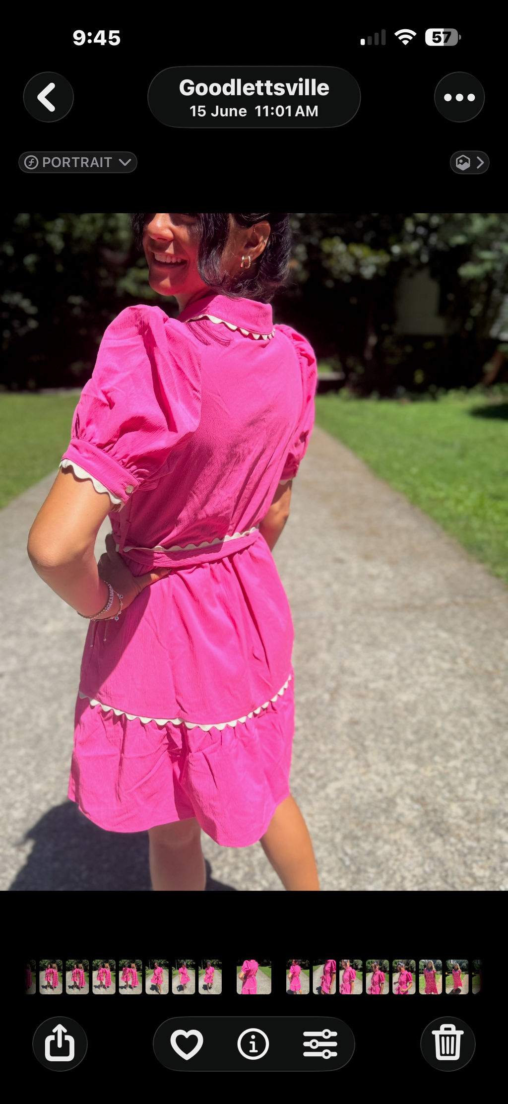 Chiffon Pink Short Dress