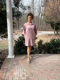 Carole Christian light mauve Dress - Zip Front Pocket