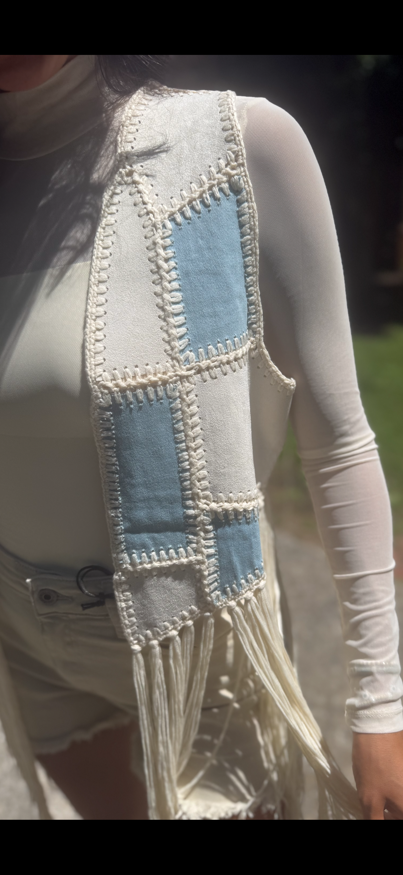Faux Leather Vest