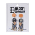 Sitting Bluetick Coonhound Acrylic Earrings