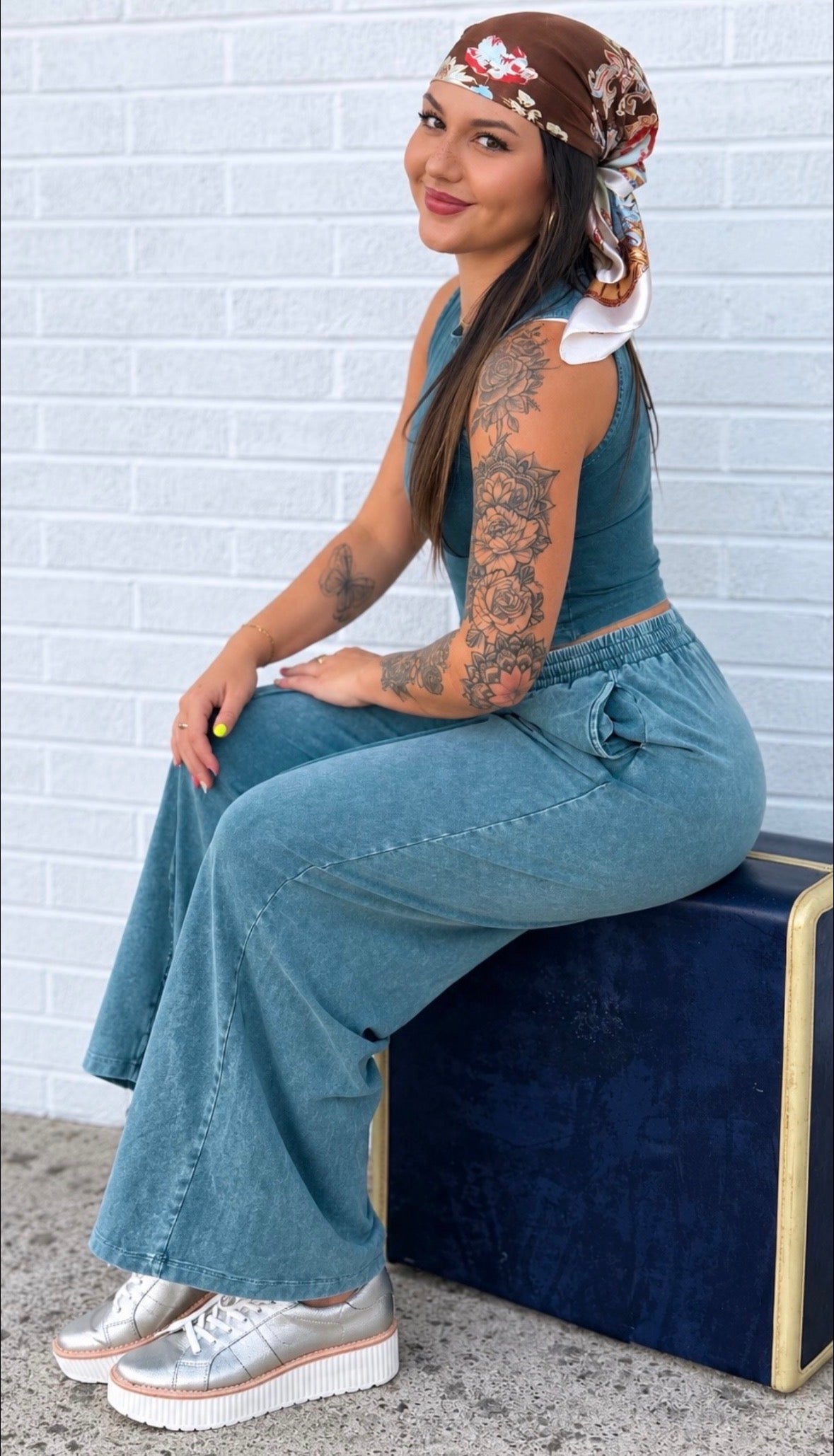 Hyfve dark teal set