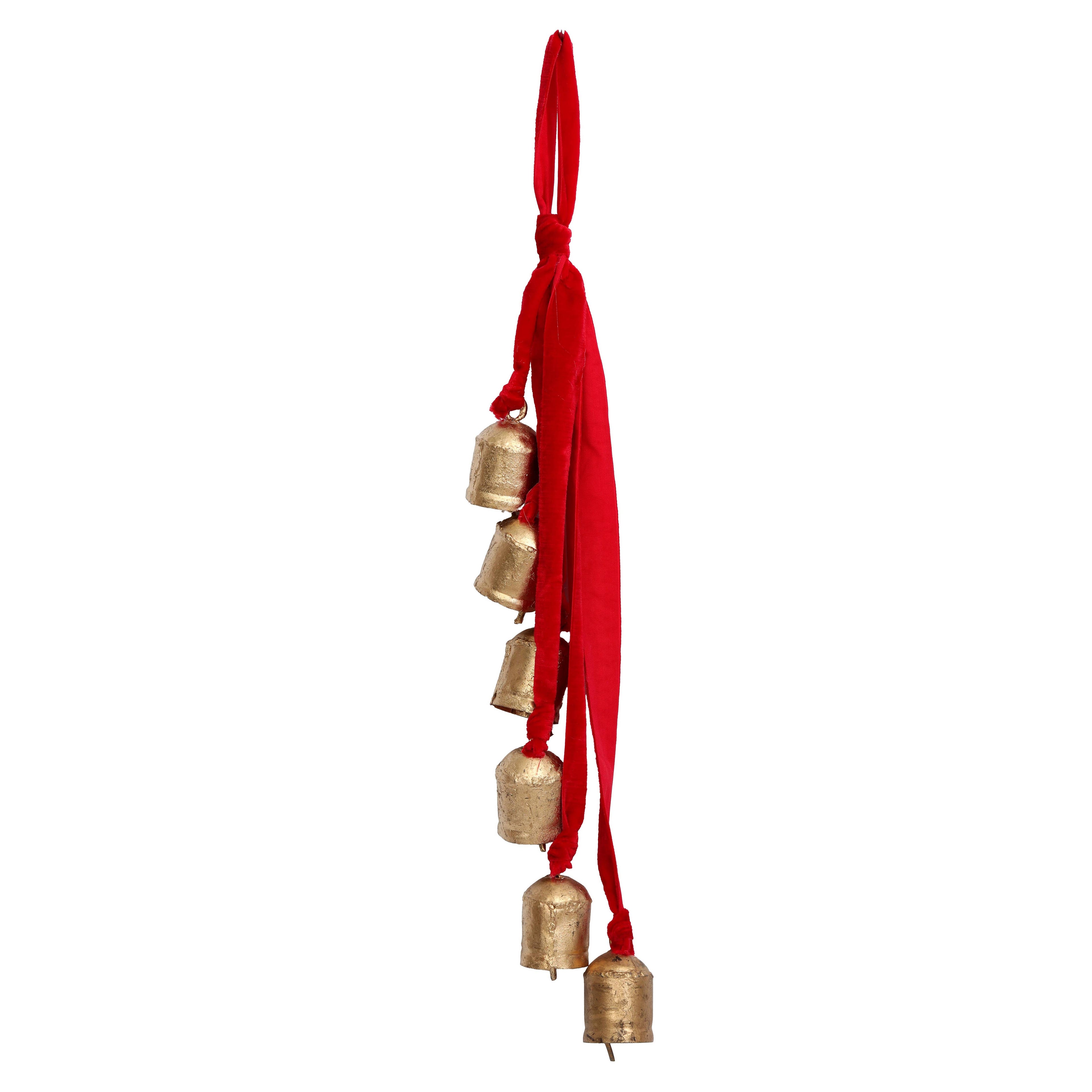 5 Gold Bell Hanging from a 20.5" String