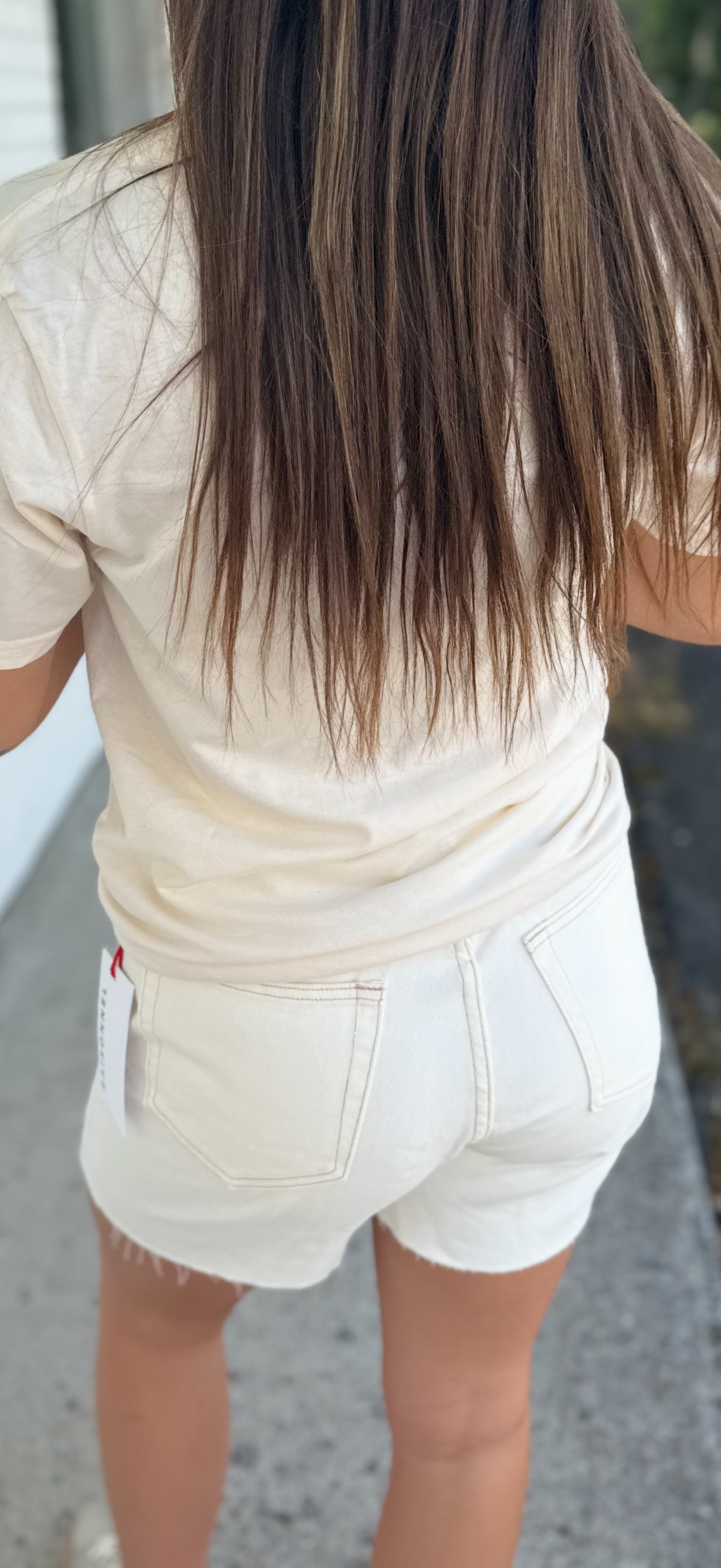 Denim Bermuda Shorts