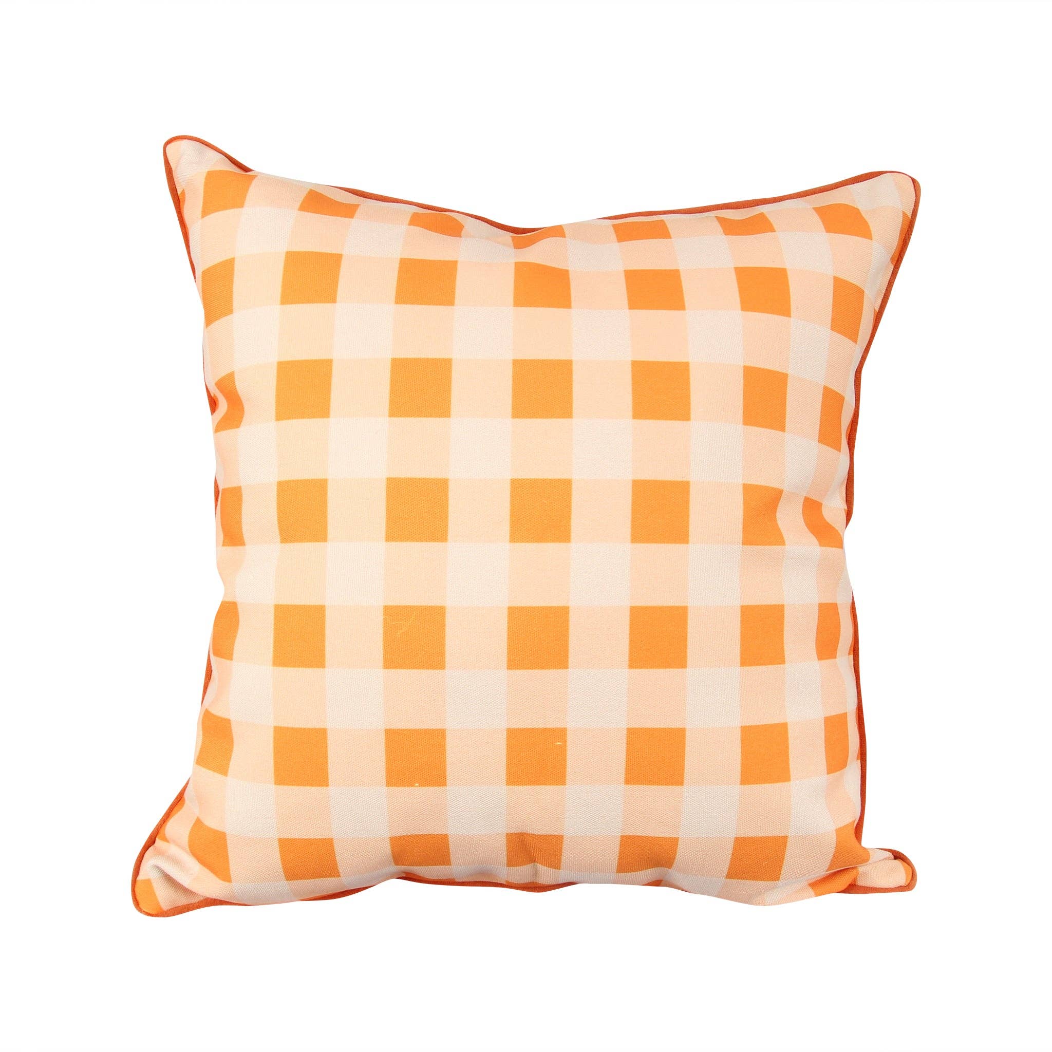 Bluetick Coonhound Tennessee Gingham Pillow