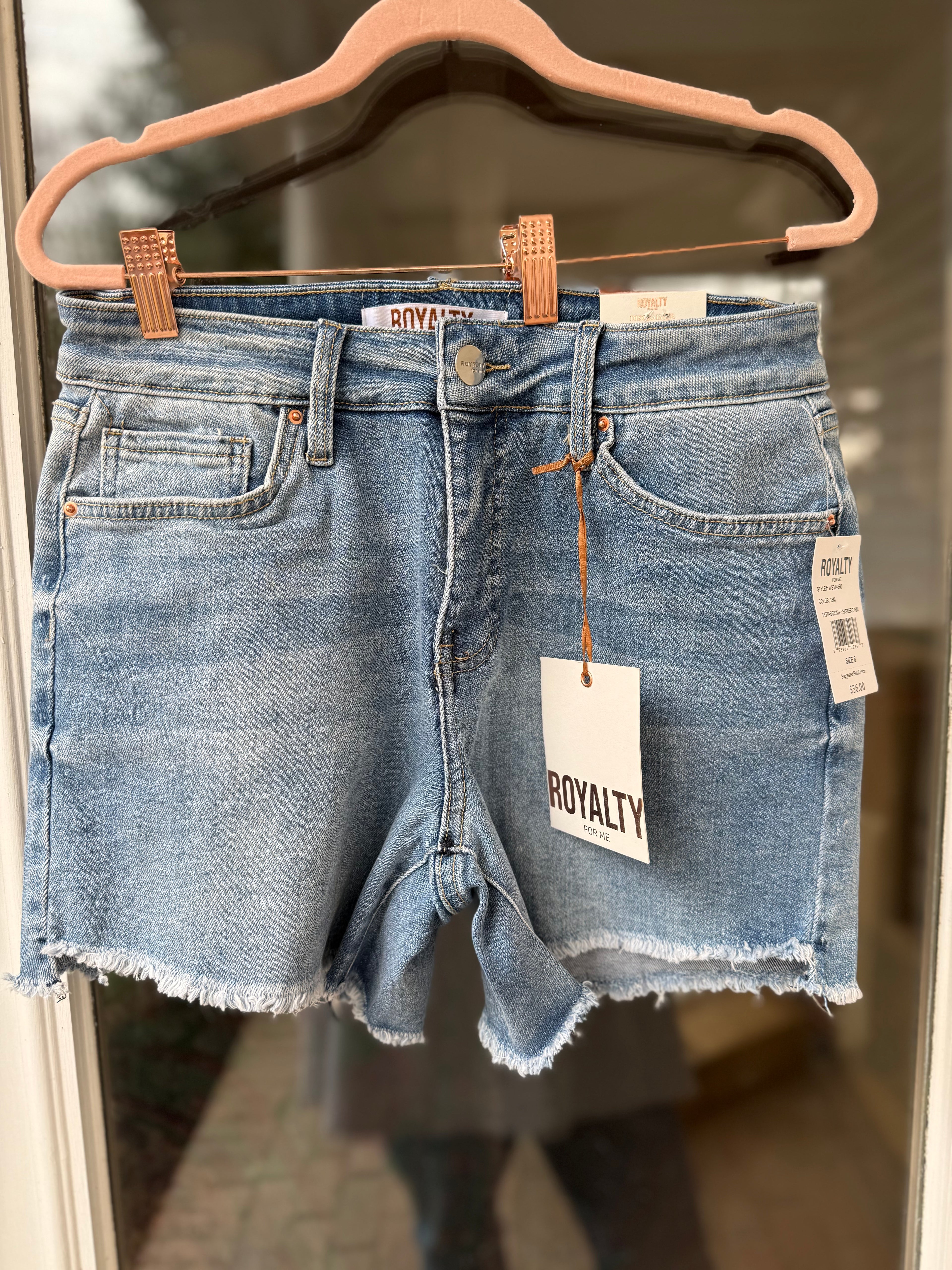 Blue Jean Shorts