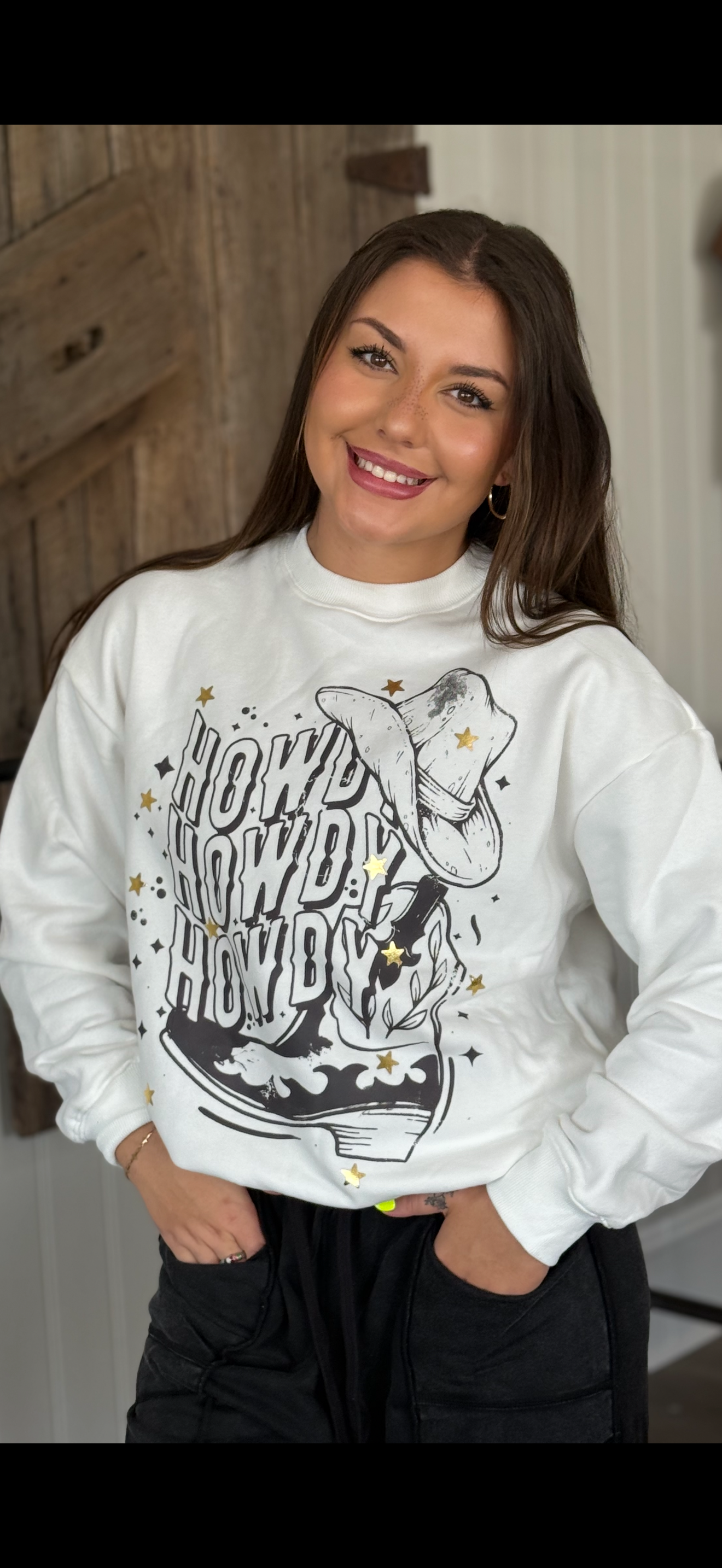Howdy Crewneck