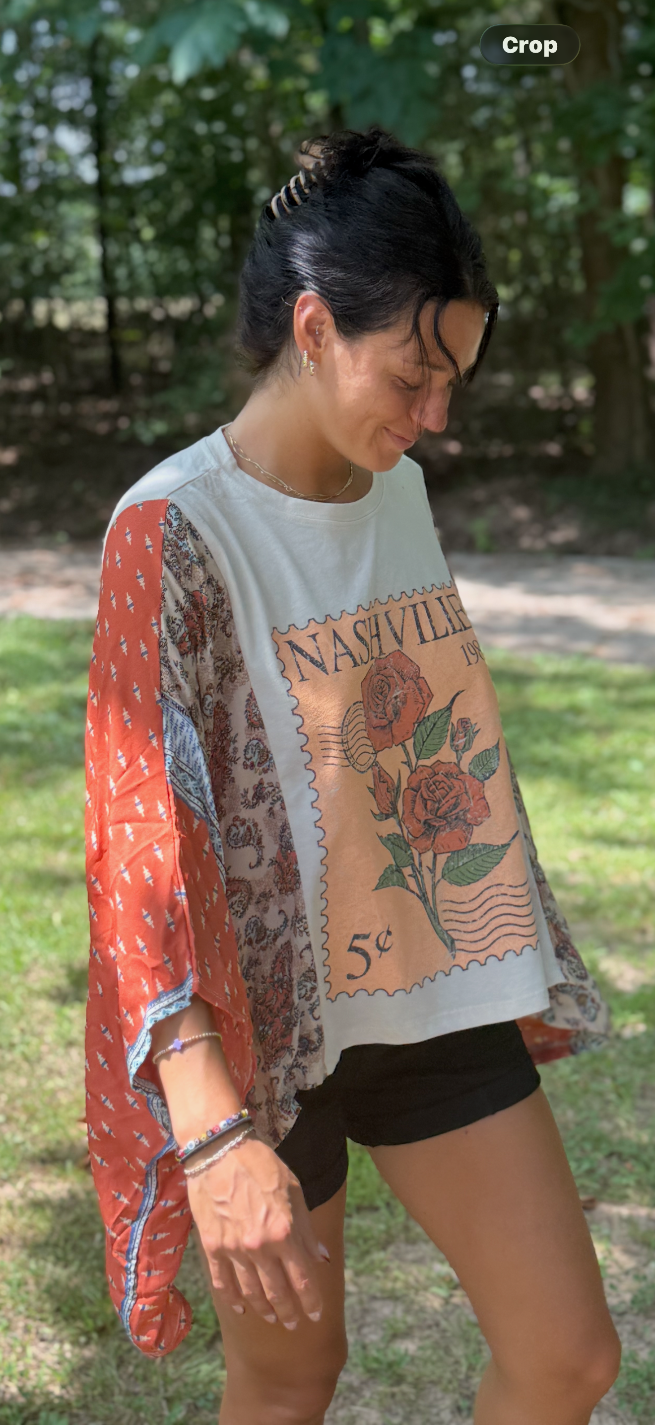 Nashville postage paisley kaftan