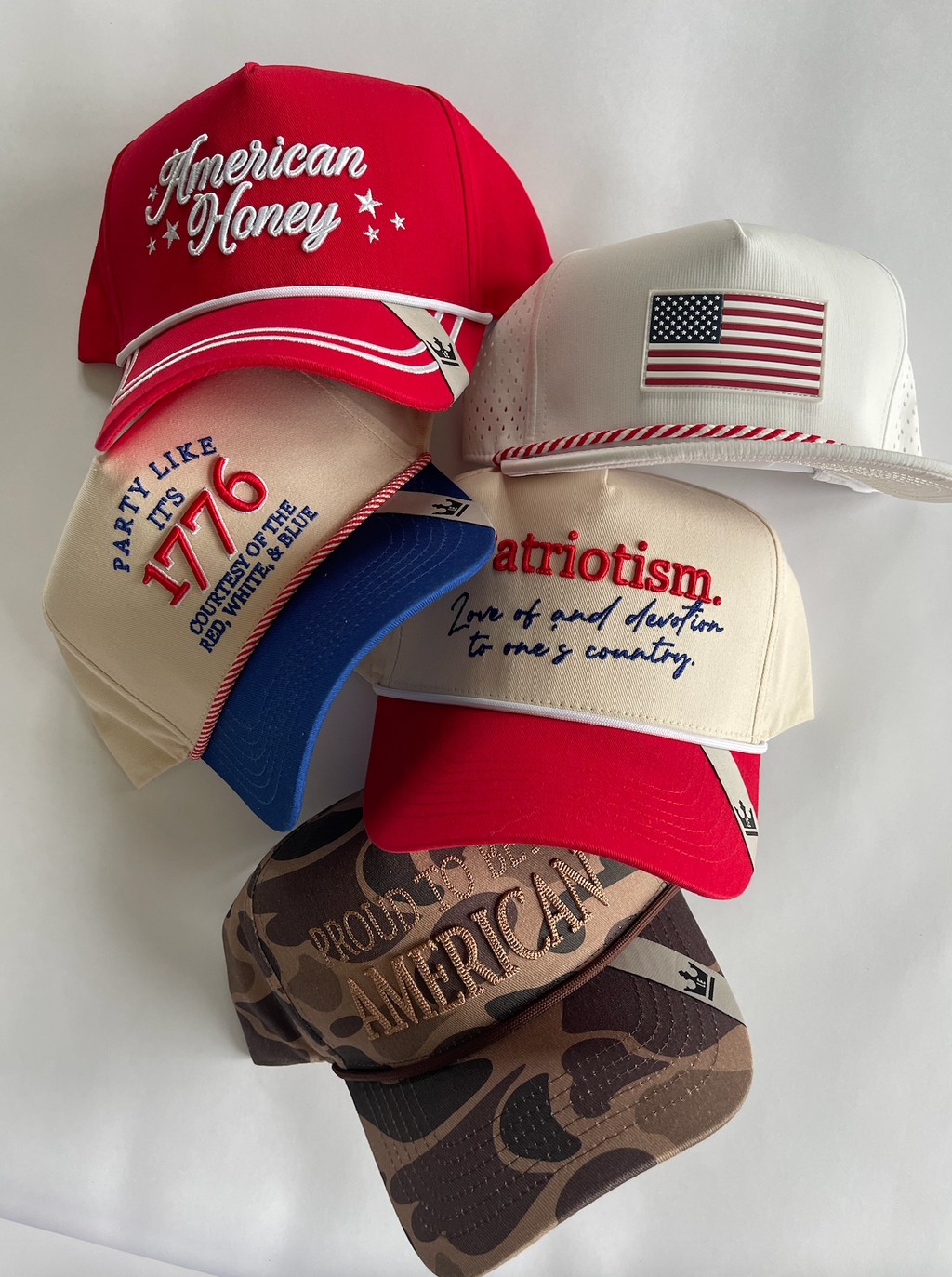 America250🇺🇸 AMERICAN HONEY Vintage Trucker Hat