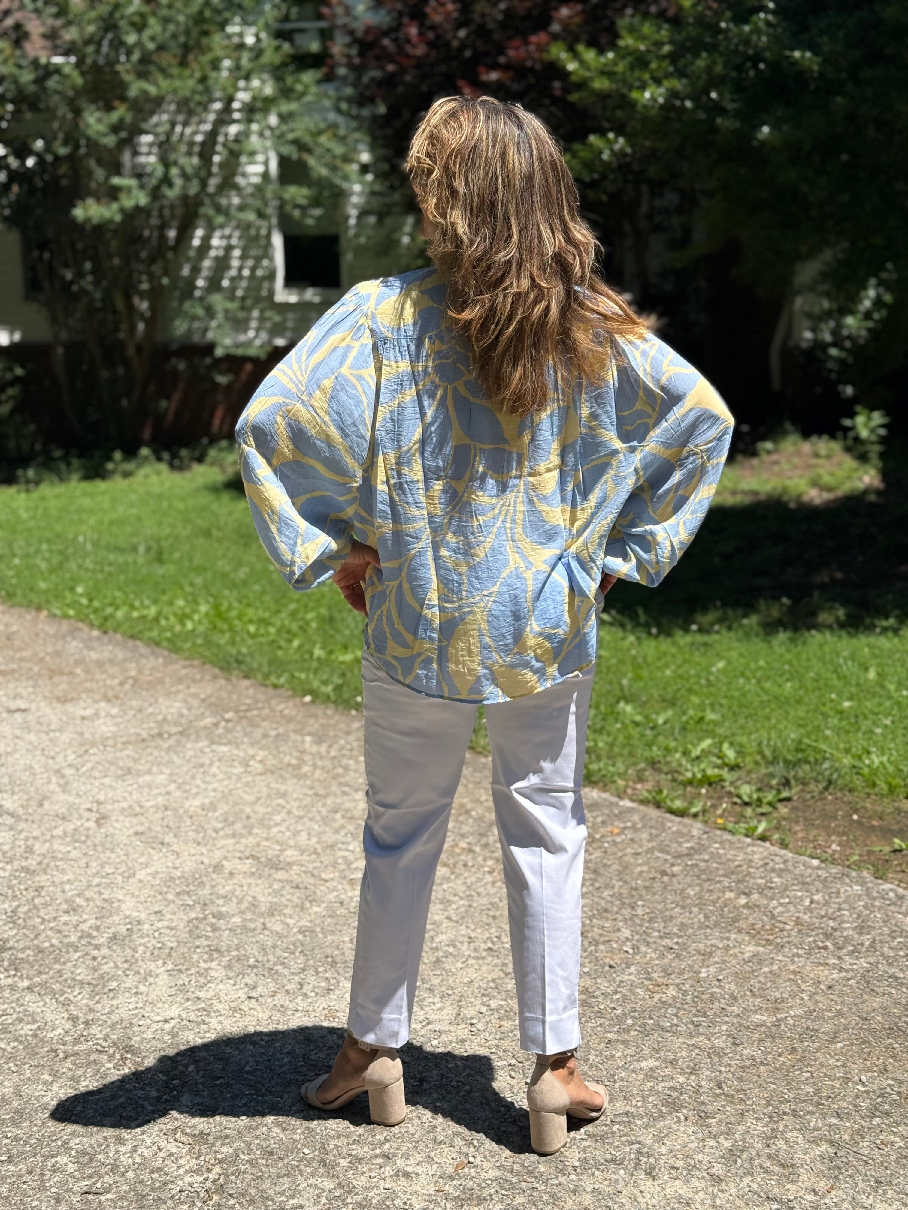 White Ankle Pants