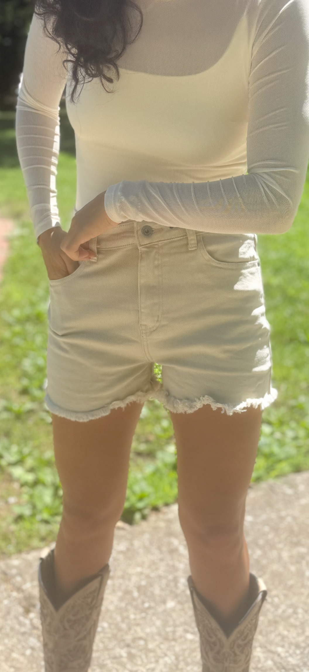 Bride Demin Shorts