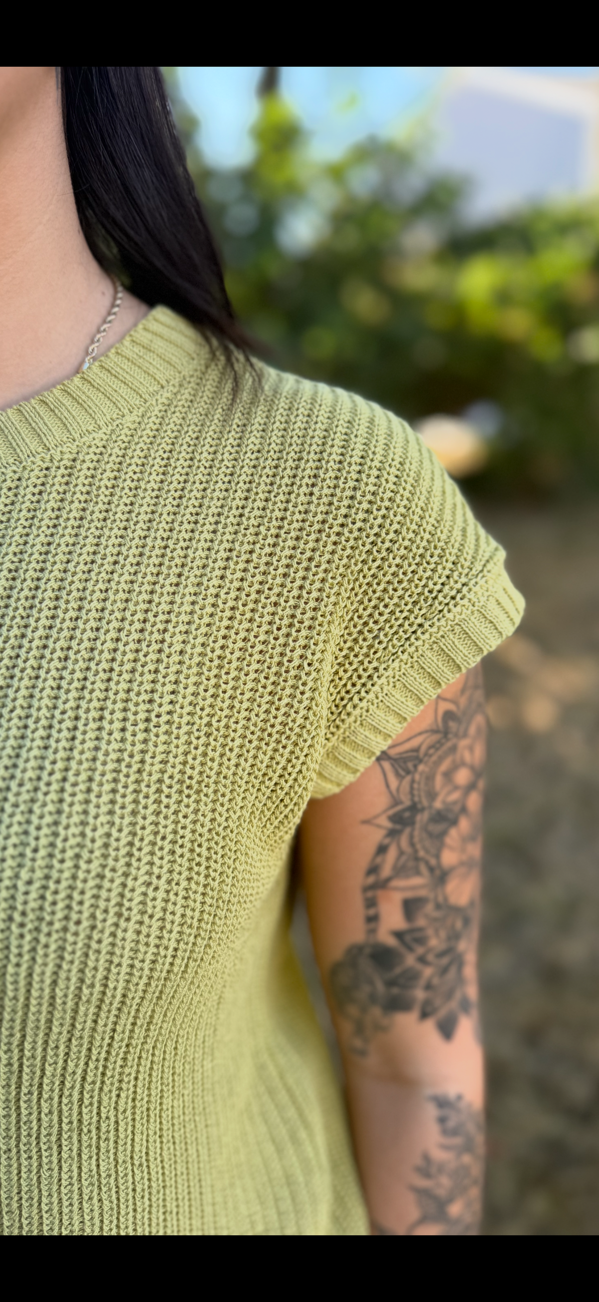 Green Sweater Vest