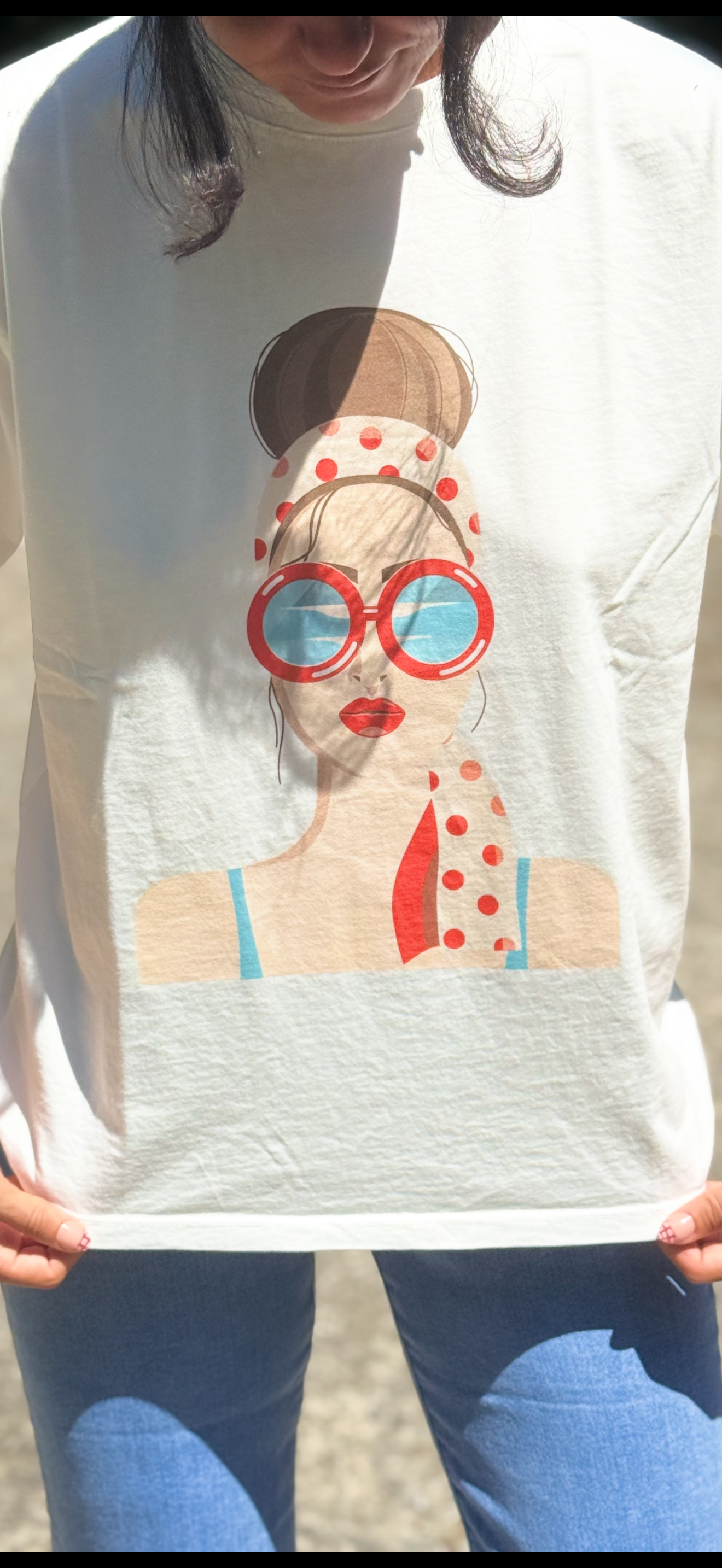 Vintage Girl Graphic