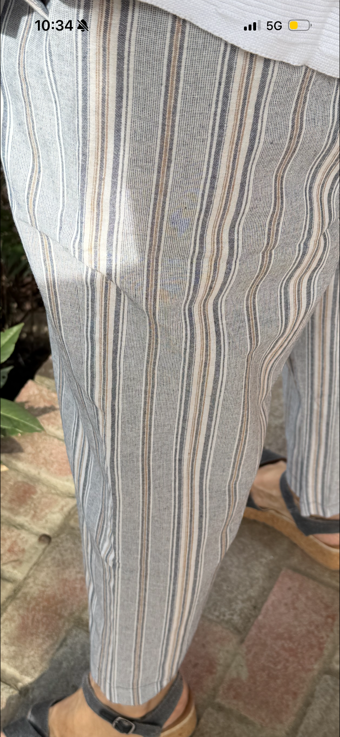 Stripped Pants