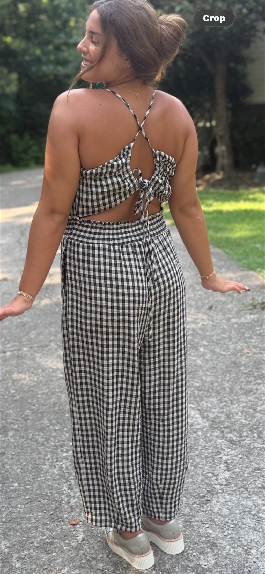 Black and White Jumpsuit