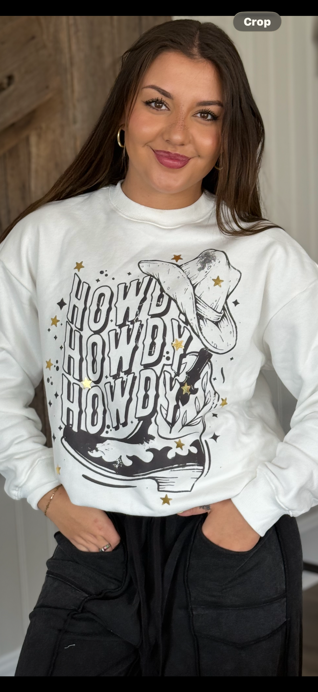 Howdy Crewneck