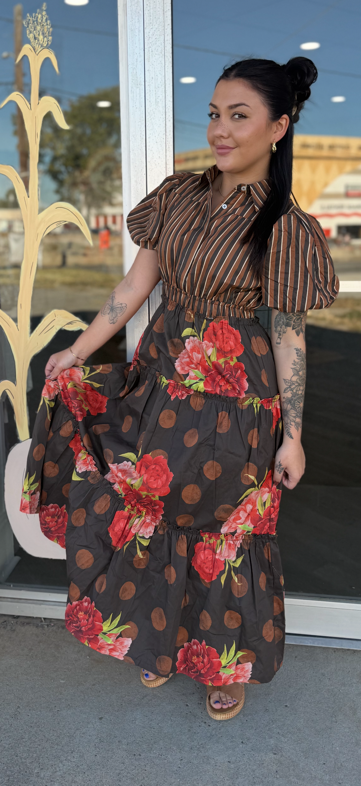 Flower Fall Dress