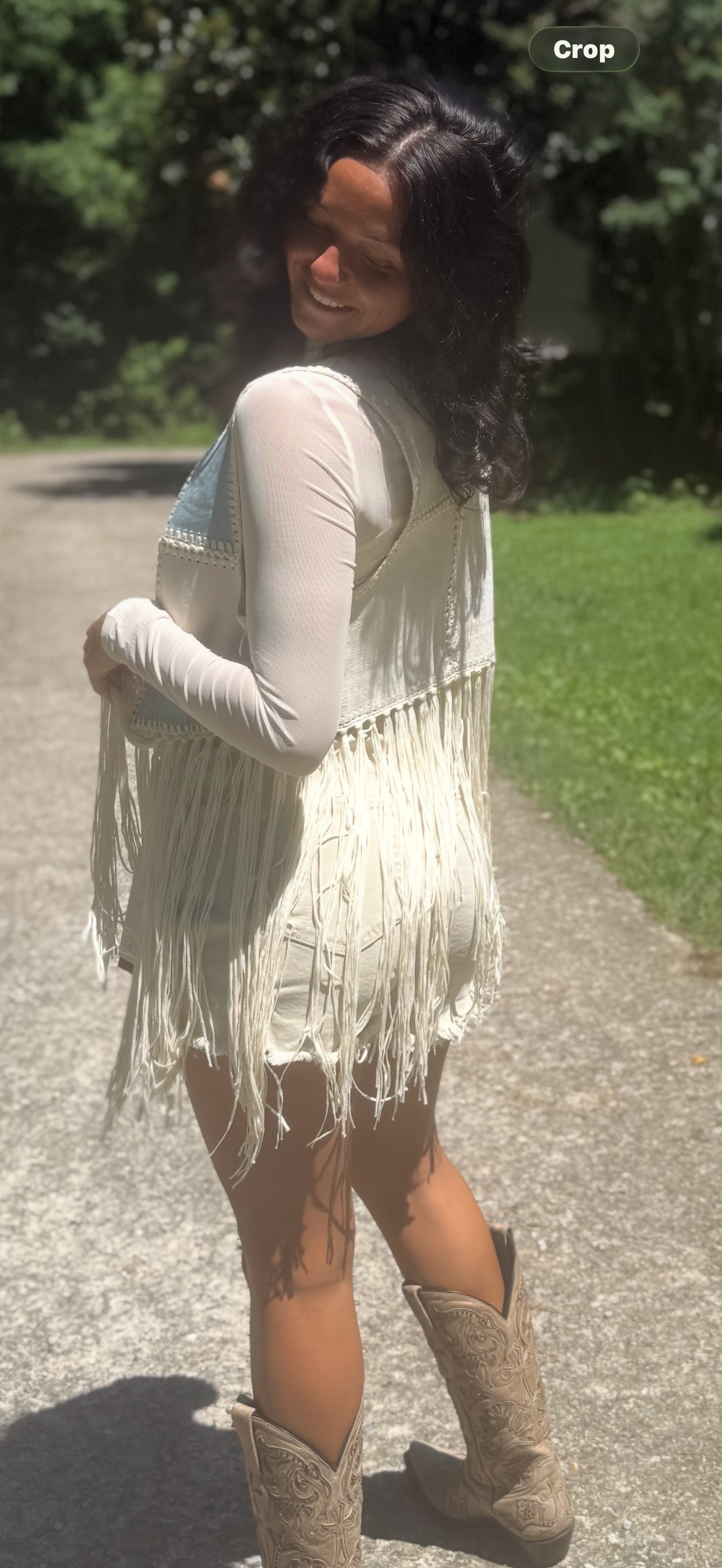 Faux Leather Vest