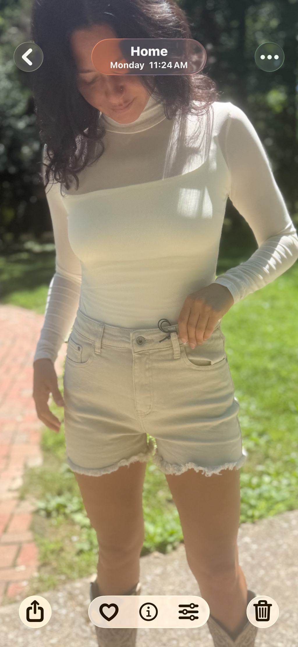 Cream Sheer Mesh Body Suit