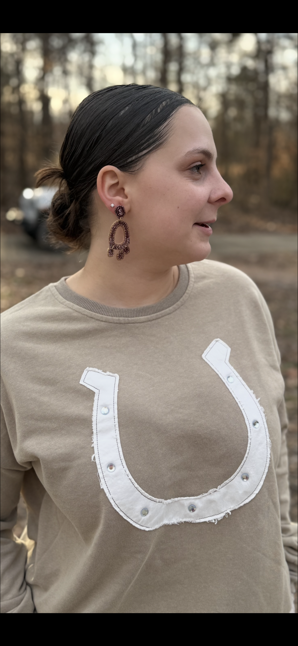 Lucky Horseshoe Long Sleeve