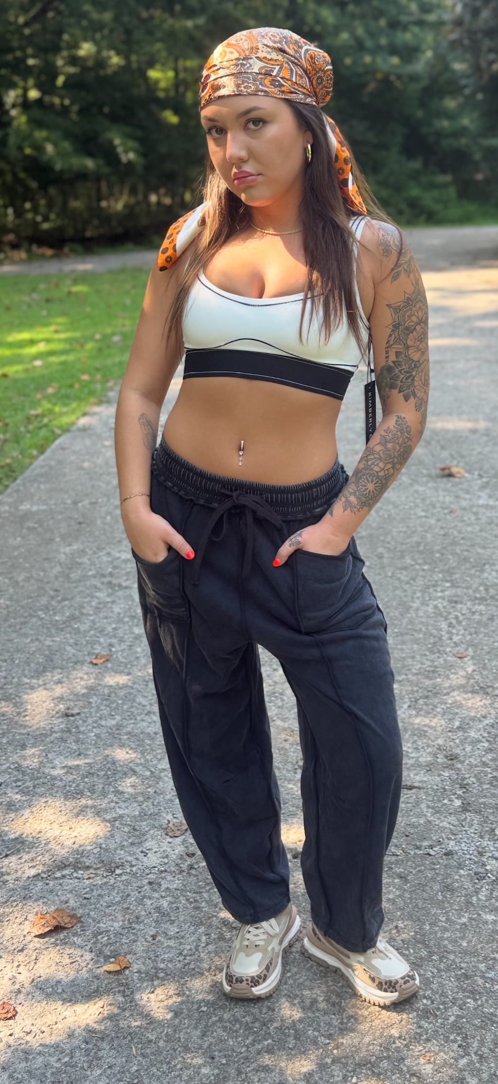Black Sweatpant joggers