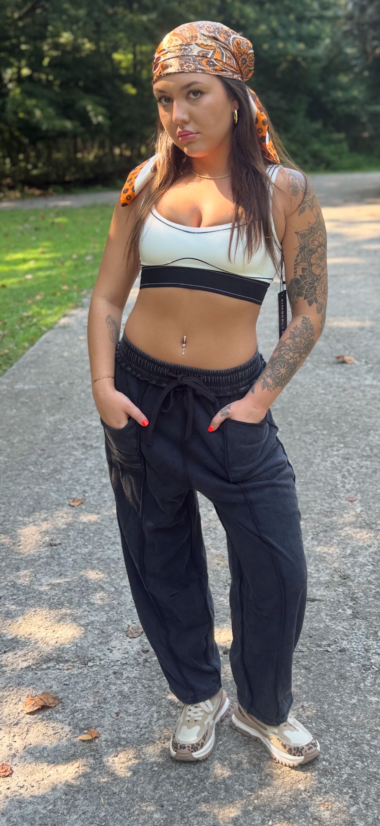 Black Sweatpant joggers