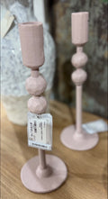 Pink Candel Holder