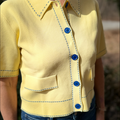 Collared Yellow Button Down