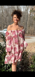 Midi Petal Dress