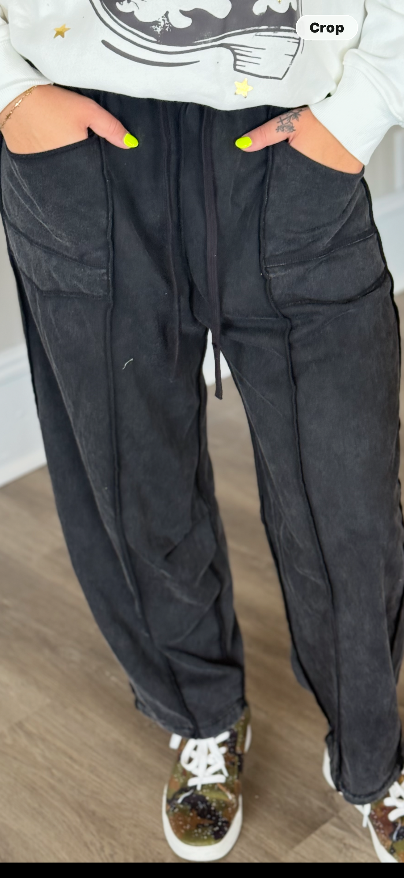 Black Sweatpant joggers