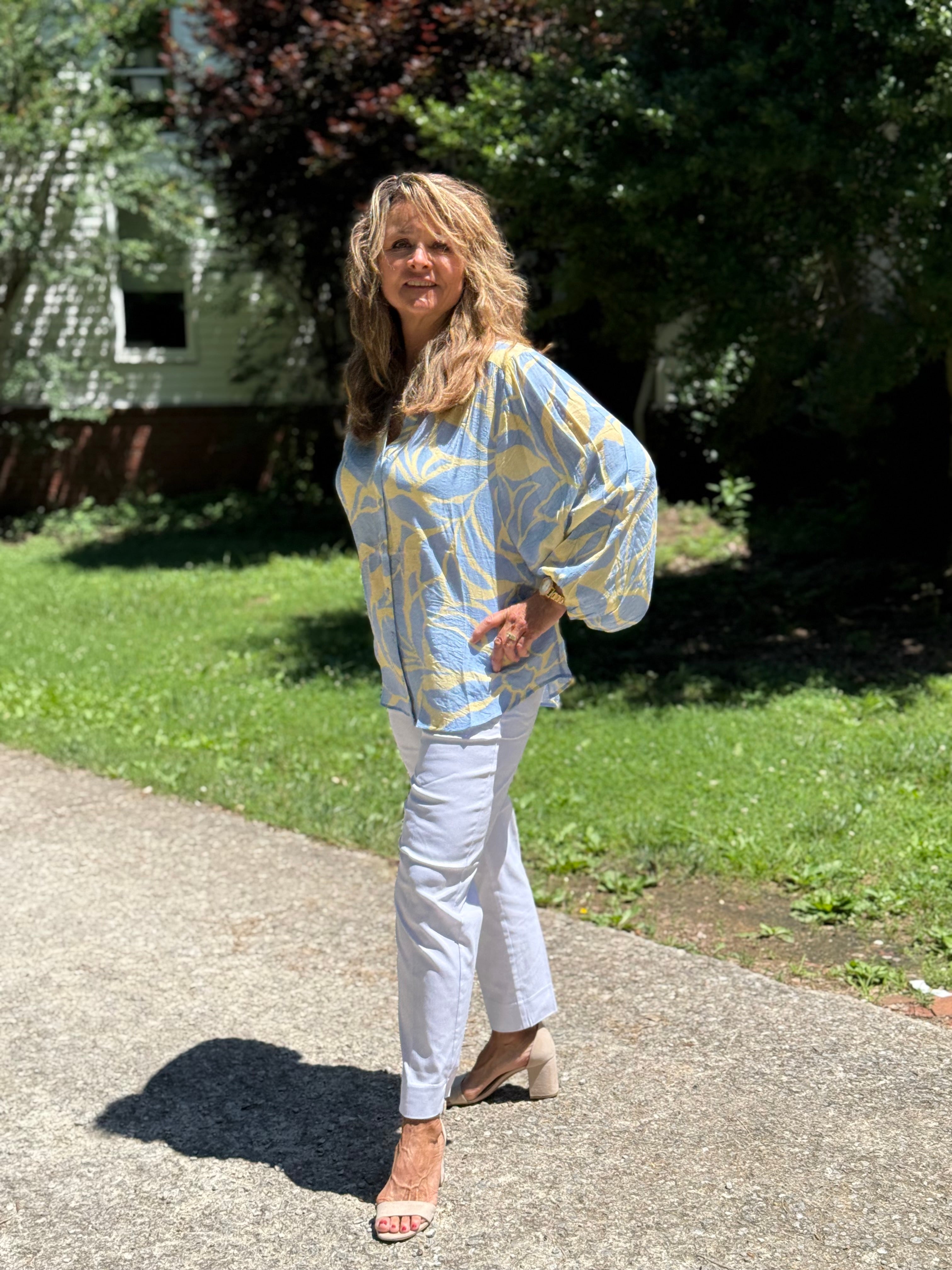 White Ankle Pants