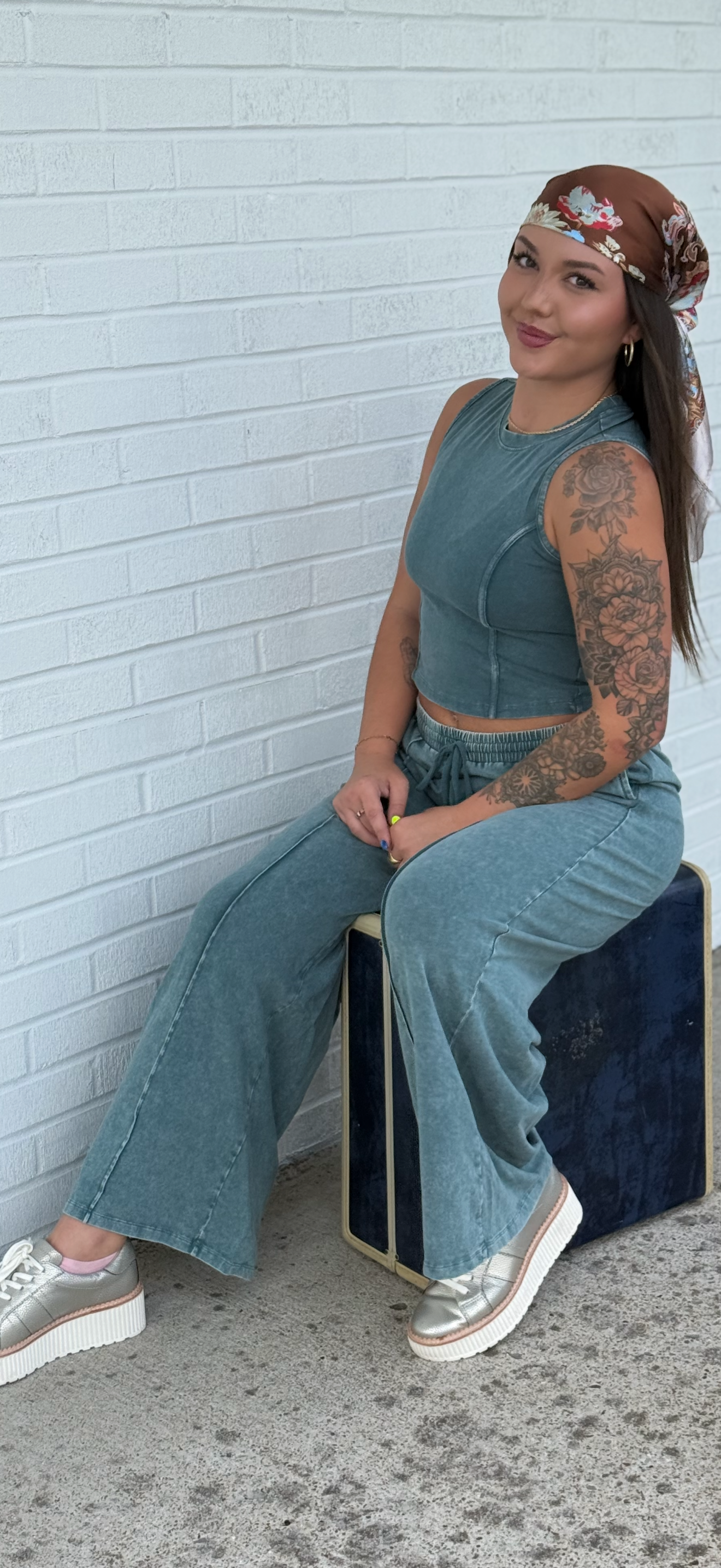 Hyfve dark teal set