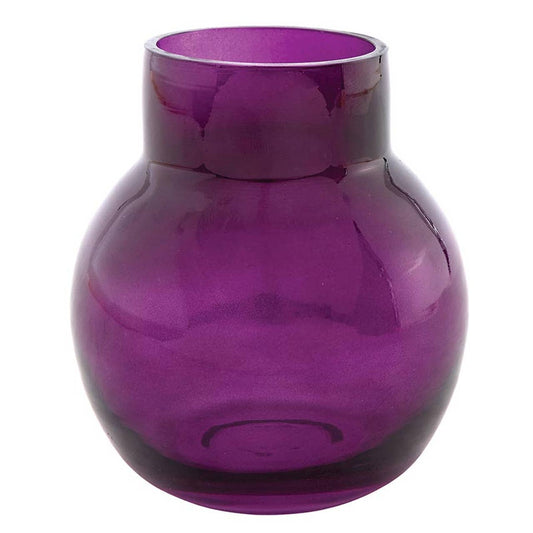 Violet Glass Bud Vase